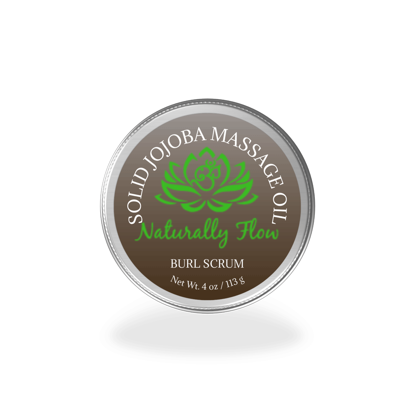 Burl Scrum Solid Jojoba Massage Oil